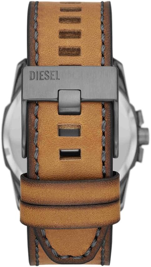 Thumbnail 2 de Diesel Master Chief Dreizeiger – 46 mm Edelstahluhr mit Lederarmband