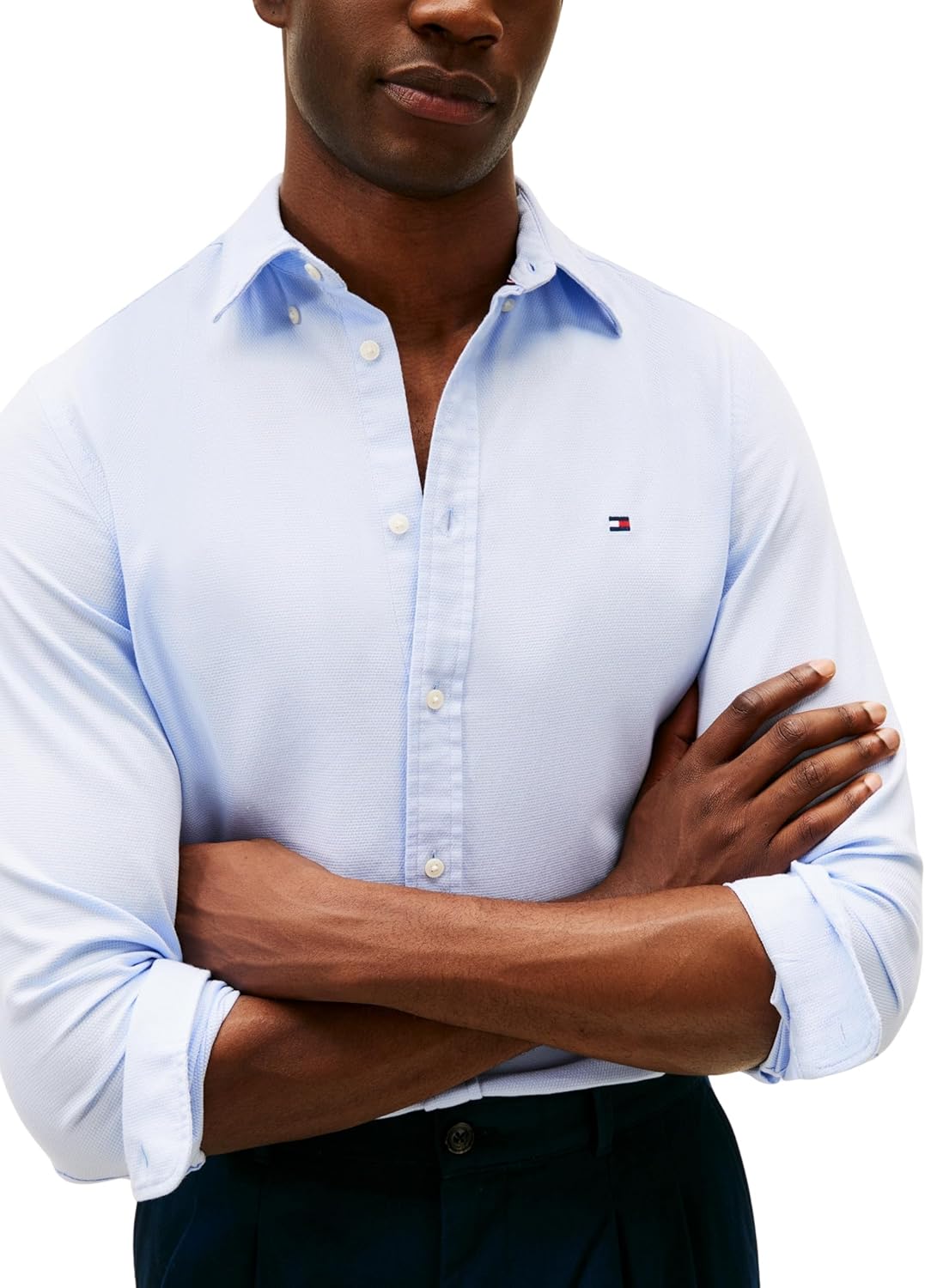 Thumbnail 2 de Tommy Hilfiger Flex Dobby SF Shirt Mw0mw41684 – Chemise L/S Homme (Lot de 1)