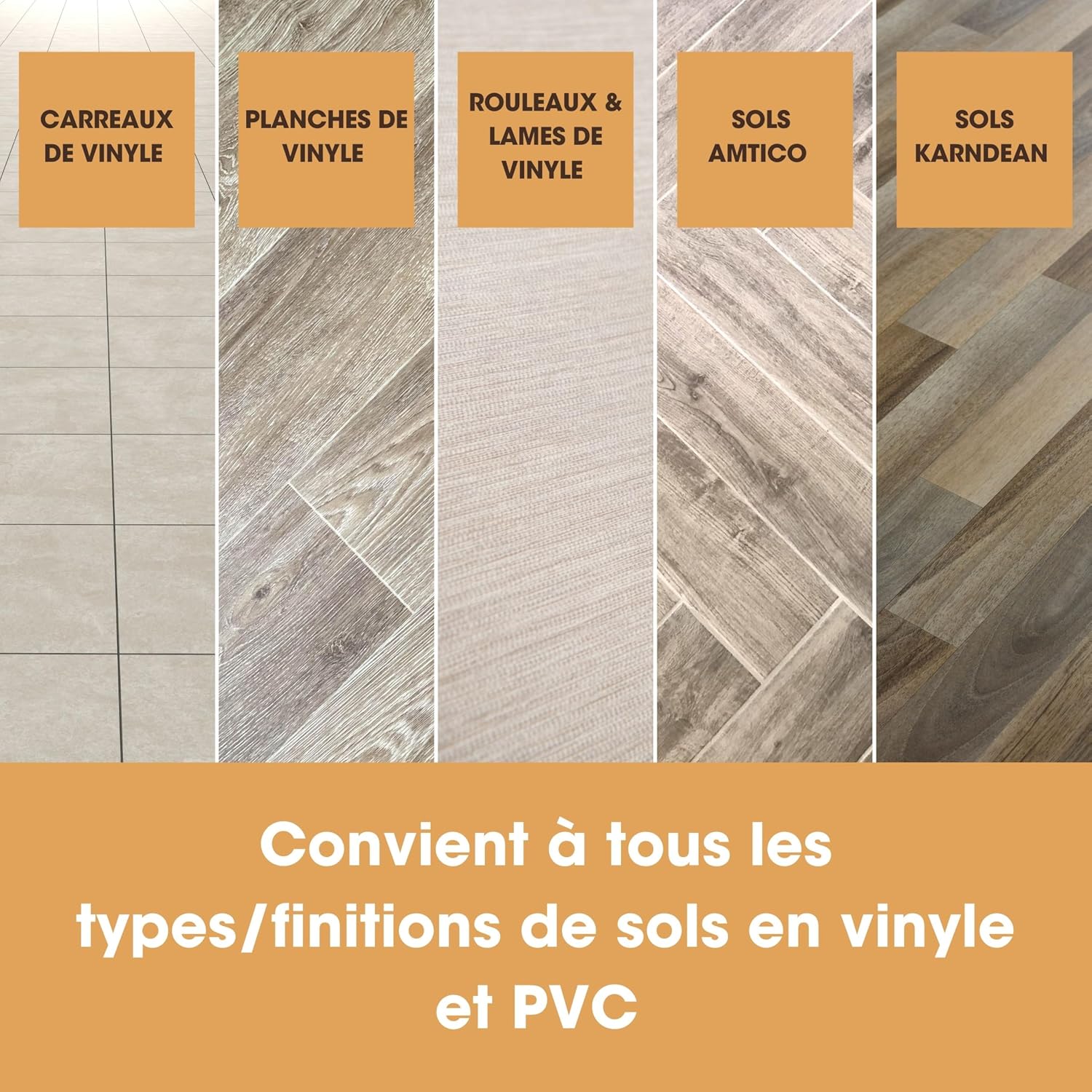 Detalle 2 de Nettoyant pour sols en vinyle dilué 5 L lavande