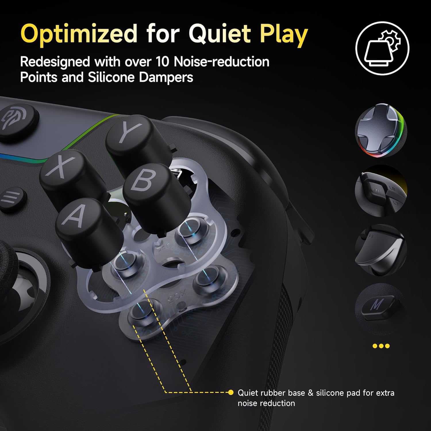 Thumbnail 1 de EasySMX X05PRO controller wireless 1000mAh