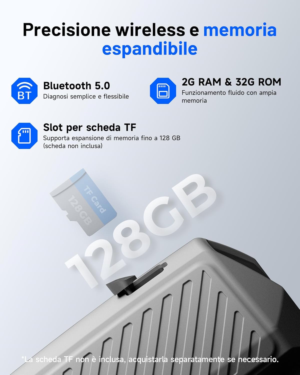 Thumbnail 6 de TOPDON ArtiDiag900 Lite OBD2 wireless con 8+ servizi di ripristino e test attivo