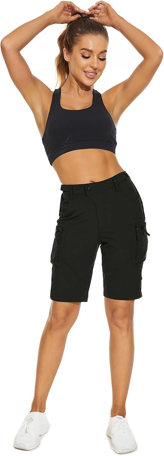 Thumbnail 5 de Cycorld Damen Fahrradhose Kurz – atmungsaktiv, 4-Way-Stretch, 6 Taschen