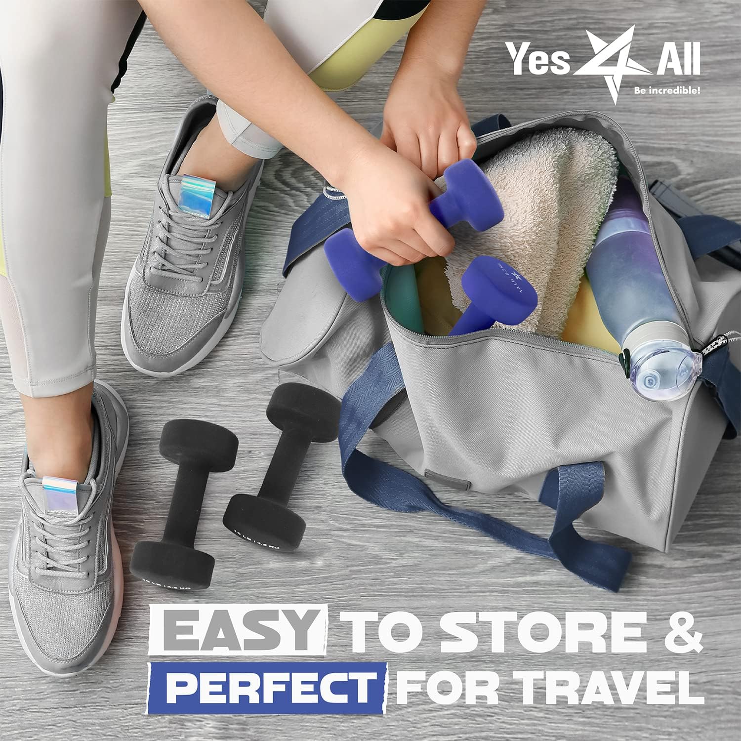 Thumbnail 6 de Yes4All Neoprene Dumbbells