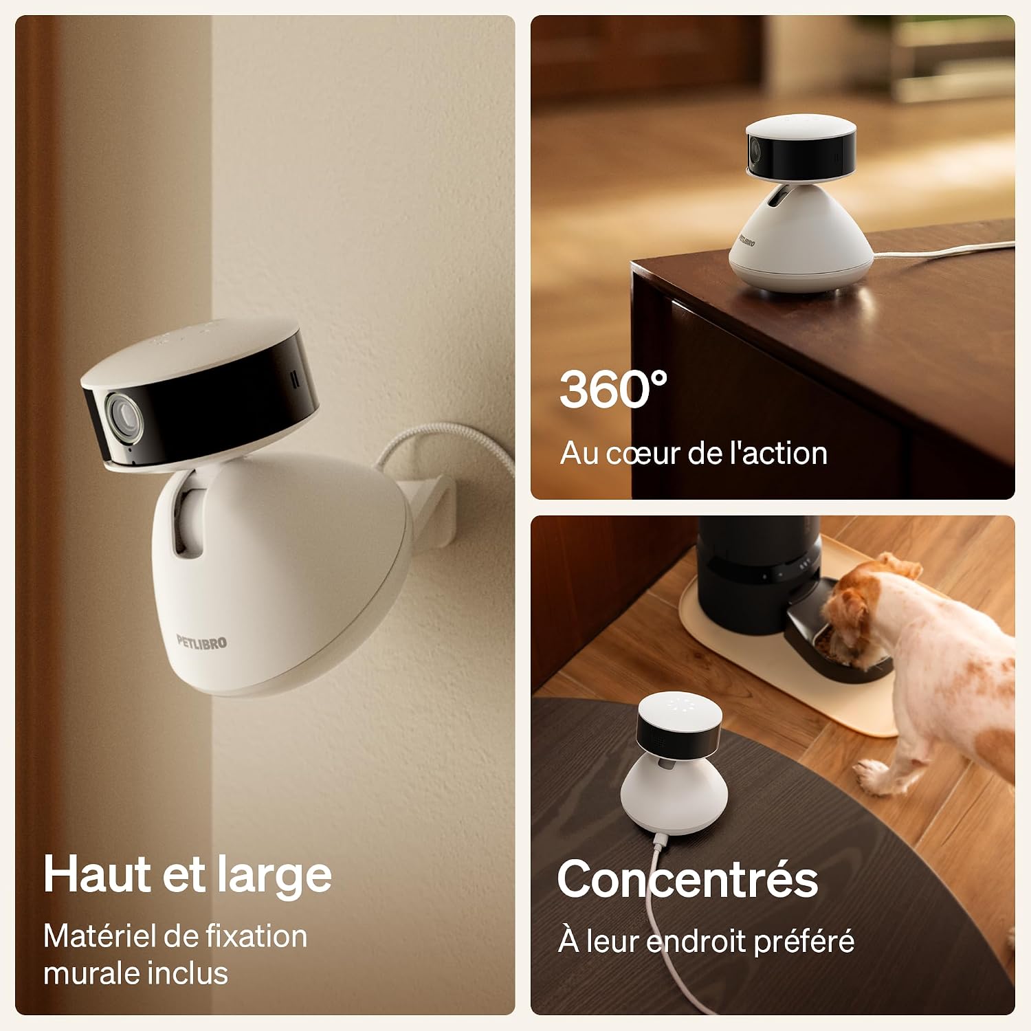 Thumbnail 6 de PETLIBRO Caméra Intelligente 360° pour chien et chat – détection multi-animaux par nom et alertes instantanées