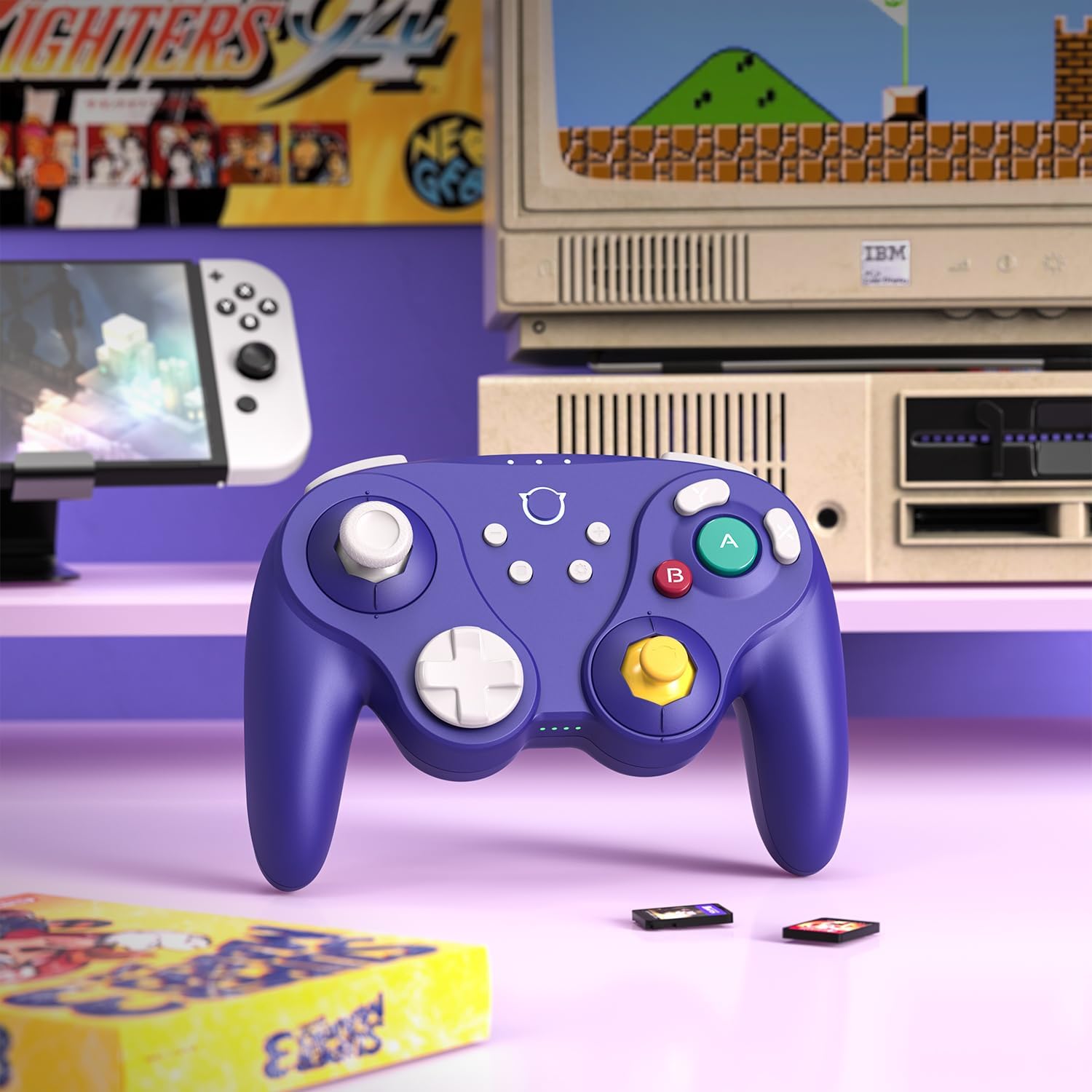 Thumbnail 6 de NYXI Warrior Lite Wireless Controller – Hall-Effekt Joysticks, programmierbare Back-Pedals und präzise Trigger, violett