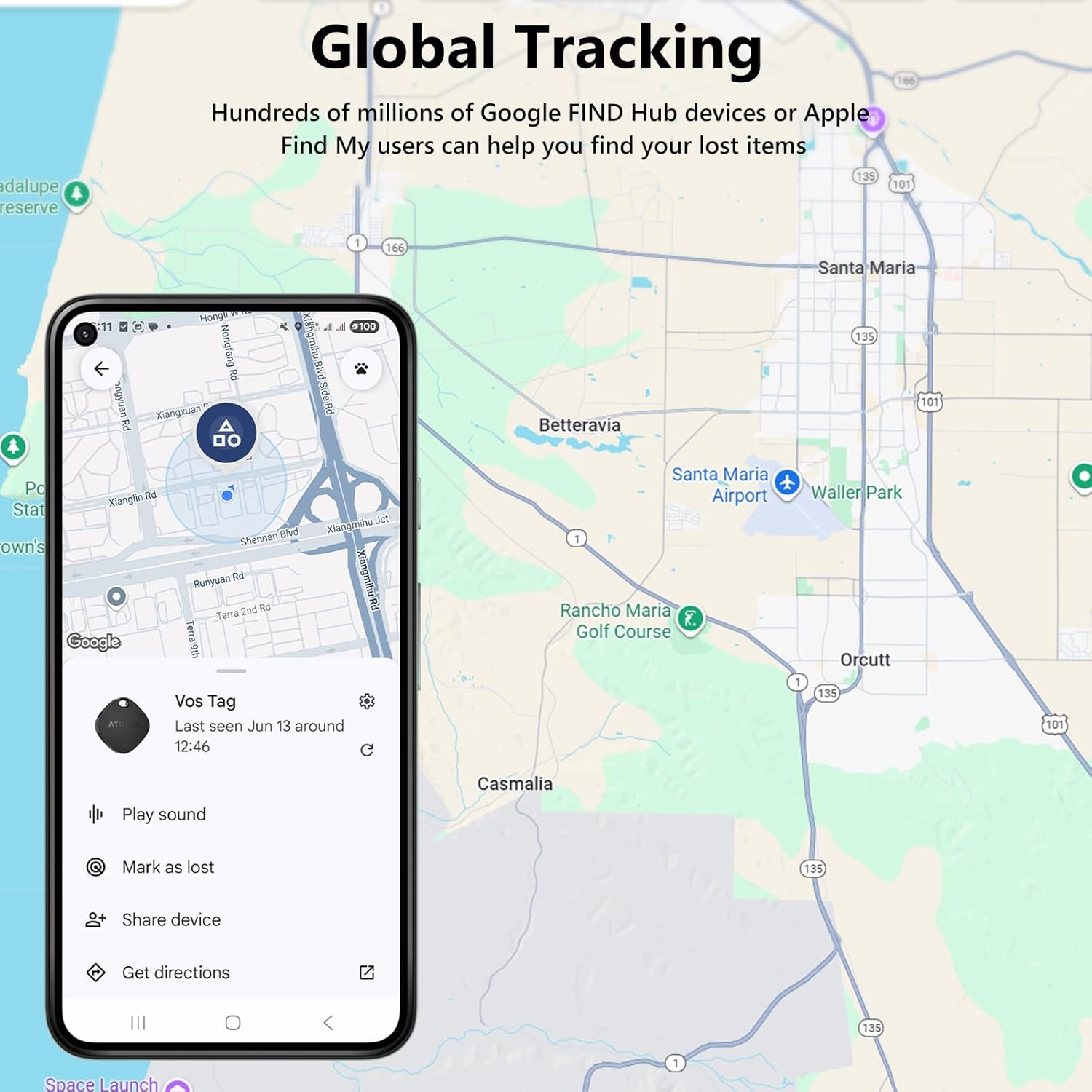Thumbnail 4 de ATUVOS Dual System Air Tracker Tag PRO 2 Pack
