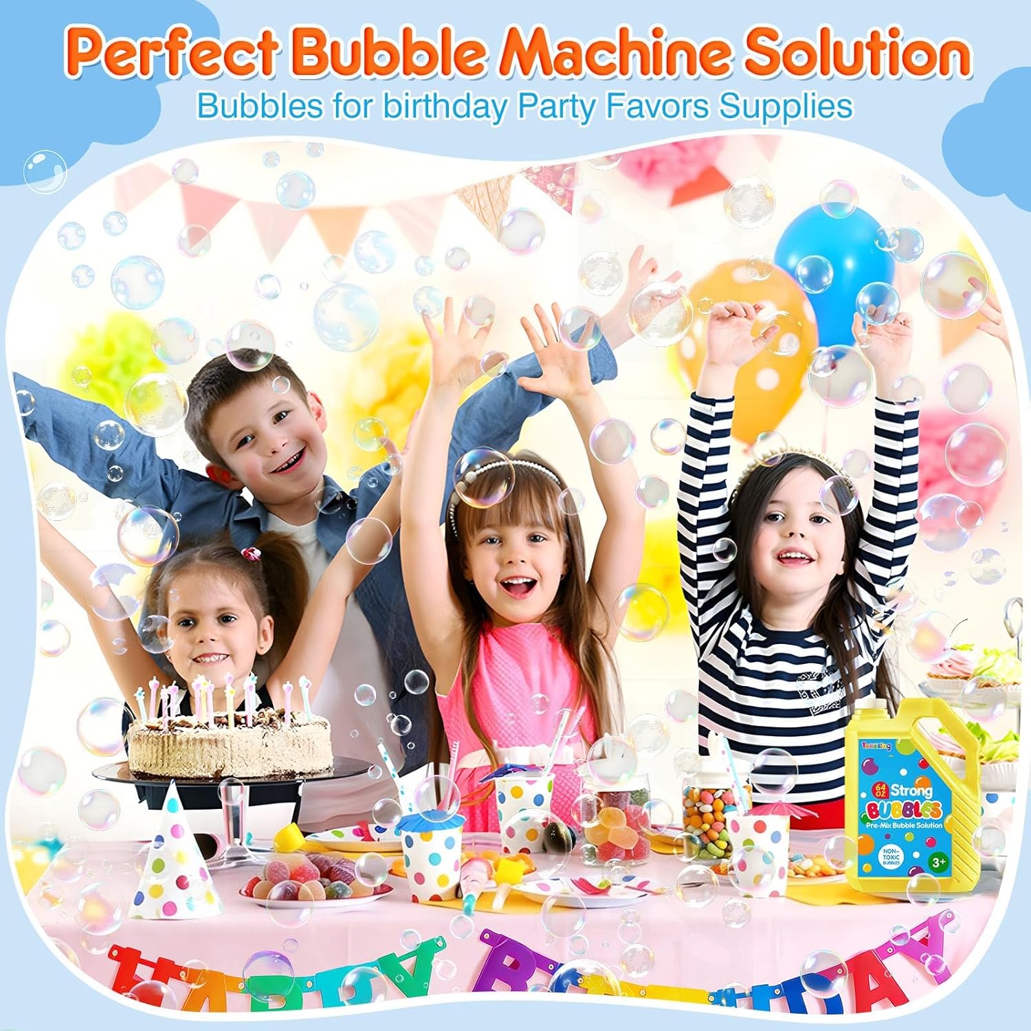 Detalle de 64 oz Ready-to-Use Bubble Solution Refill