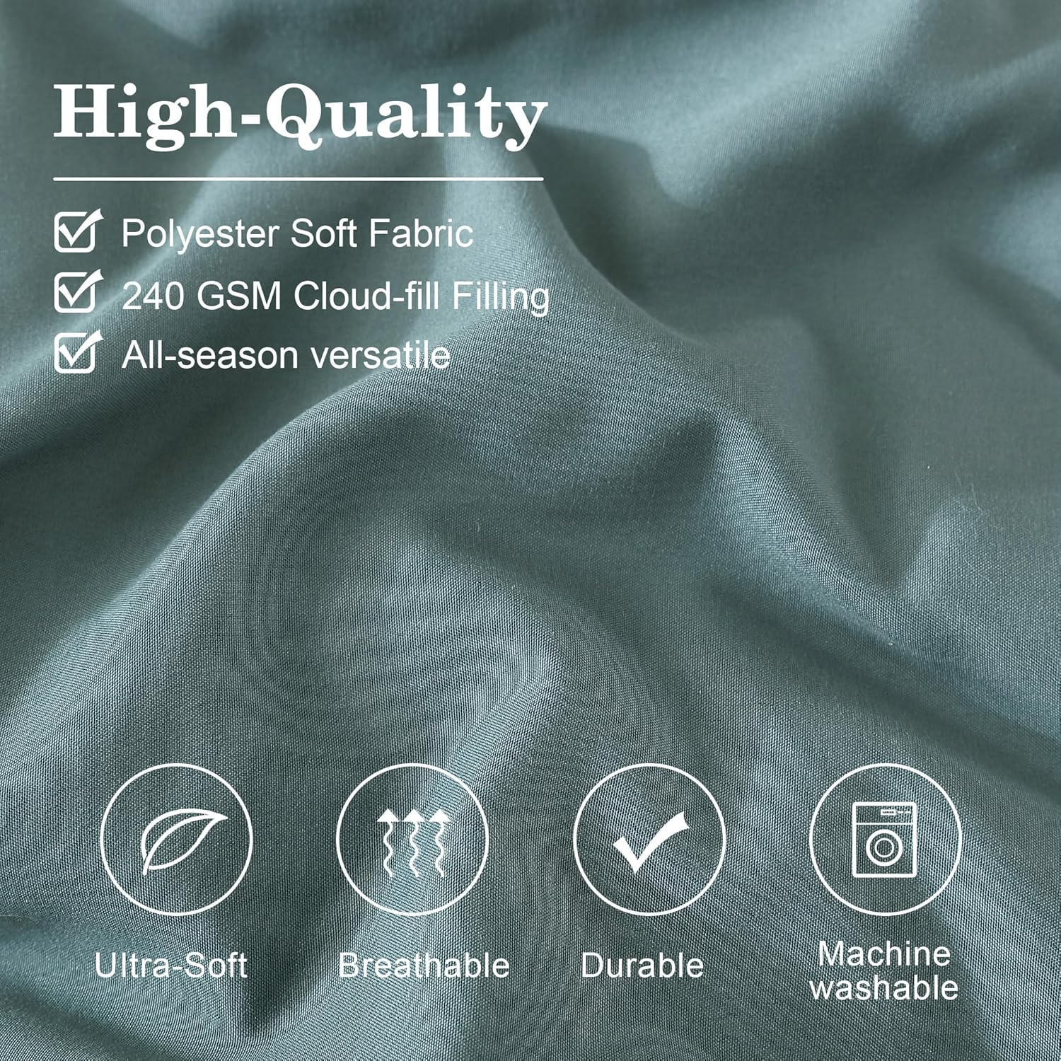 Thumbnail 5 de Monbix Full Comforter Set 7-piece