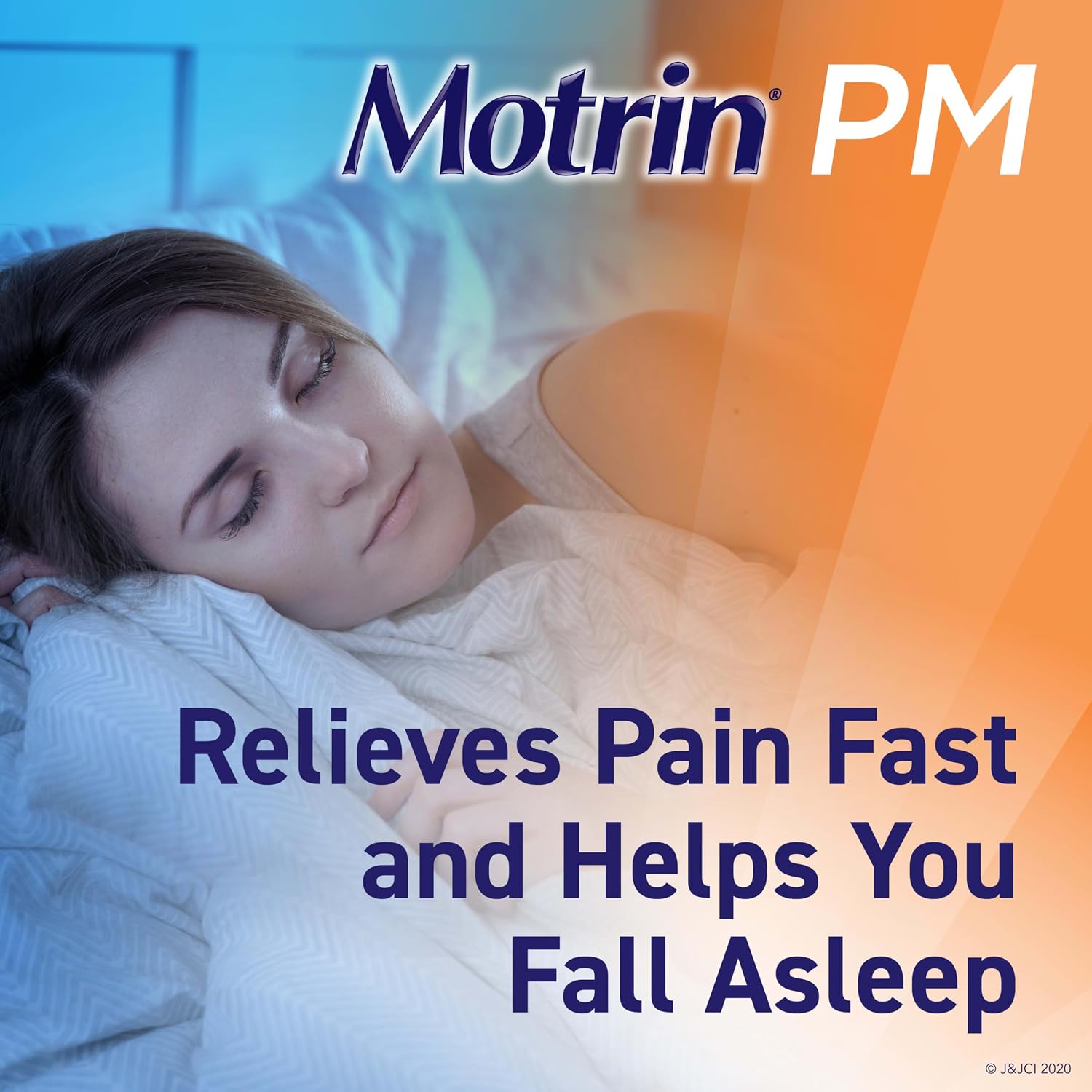 Detalle de Motrin PM Pain Reliever Caplets 200 mg