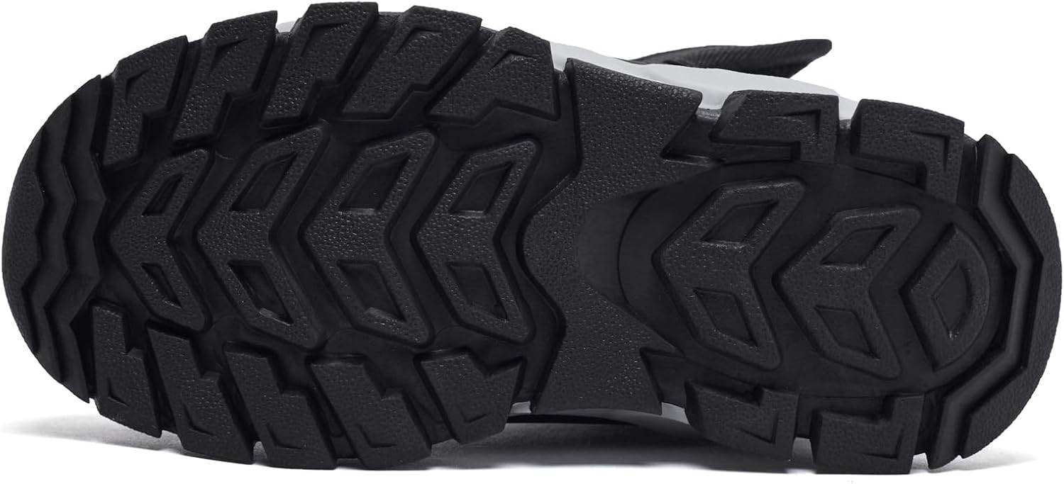 Detalle 1 de GUBARUN UH7555 Snow Boots for Kids with Faux-Fur Lining and Hook-and-Loop Closure