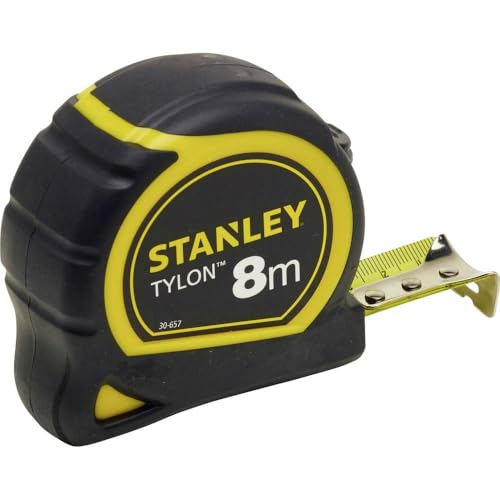 Detalle de STANLEY Ruban à mesurer Tylon 8 m (1-30-657) – 25 mm, durabilité et confort