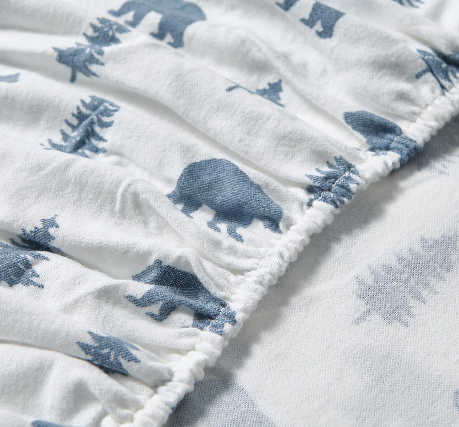 Detalle de Eddie Bauer King Size Flannel Sheets