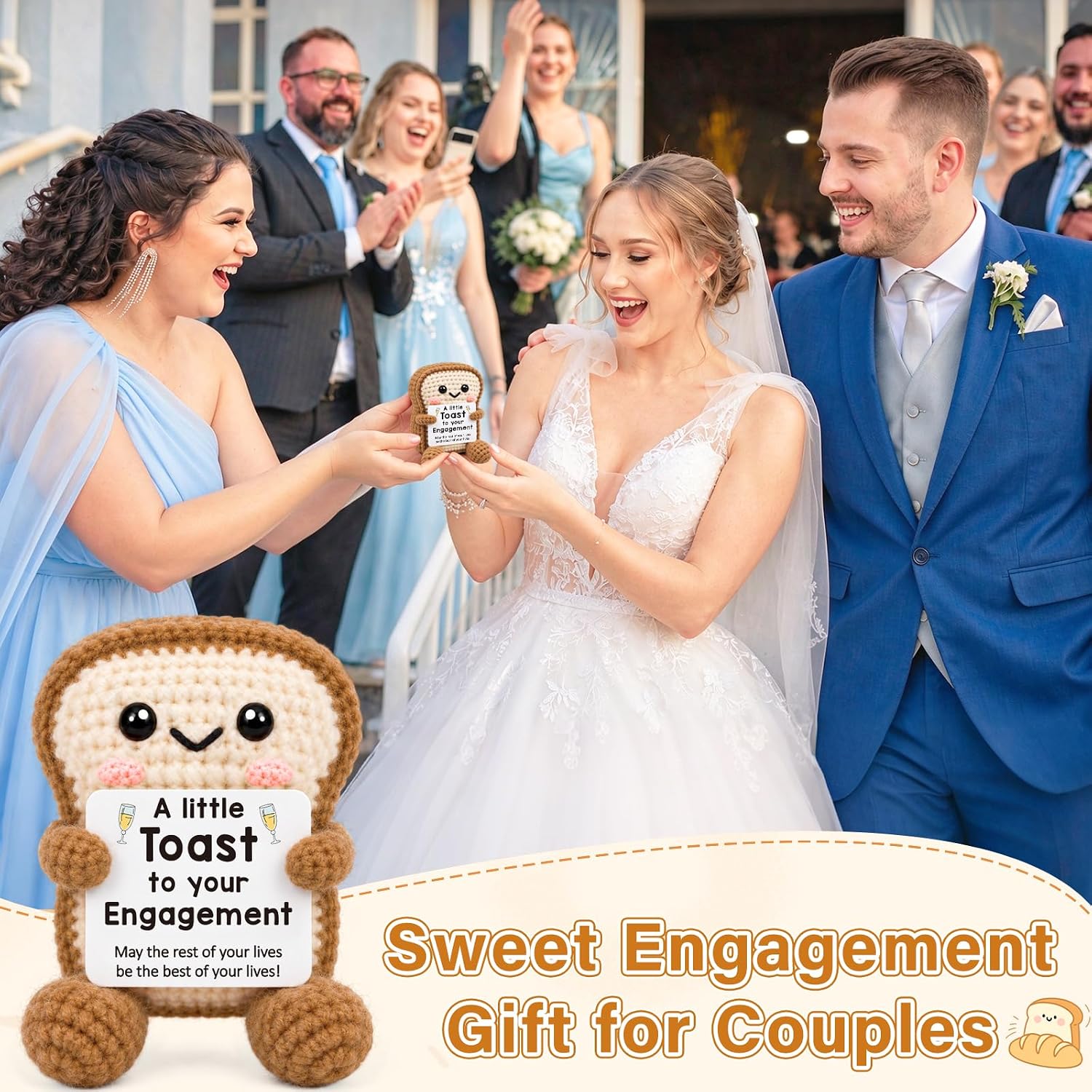 Thumbnail 3 de Xinezaa Crochet Engagement Keepsake, Cotton