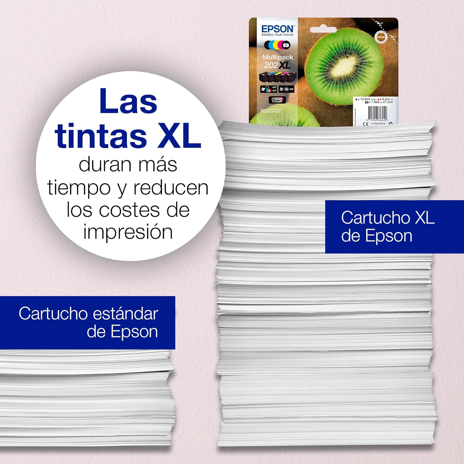 Thumbnail 3 de Epson 202 Claria Premium Kiwi - Tintas Originales Individuales 🖌