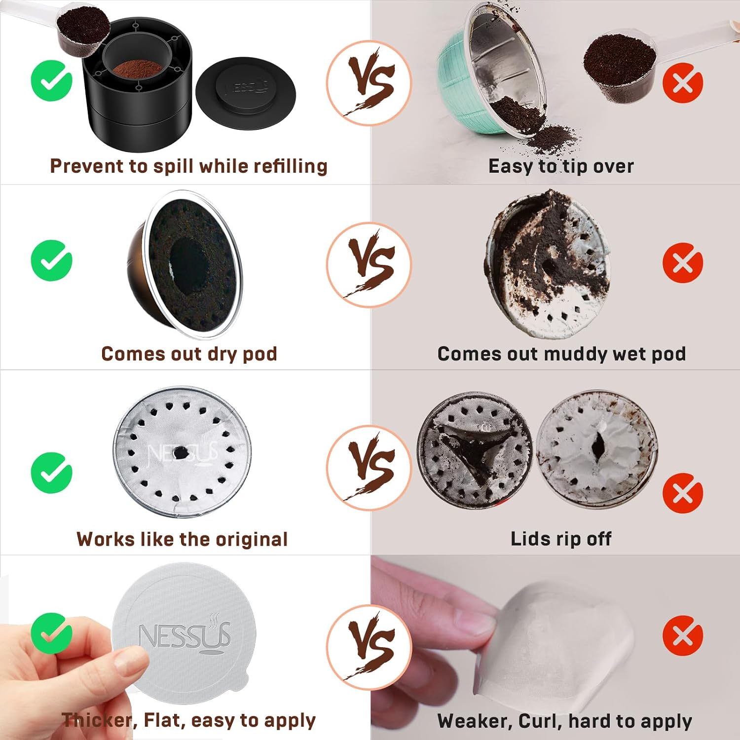 Thumbnail 4 de Nessus Reusable Pods Kit 100 pcs