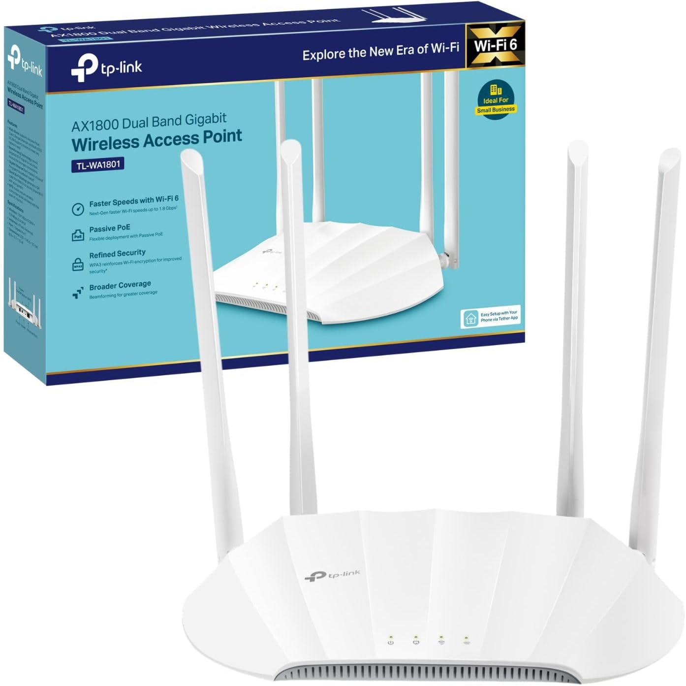 Thumbnail 4 de TP-Link TL-WA1201 AC1200 Dual-Band Access Point with Passive PoE