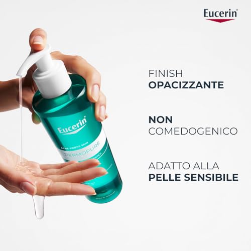Detalle 2 de Eucerin DermoPure Clinical Gel Detergente Purificante Viso, 400 ml