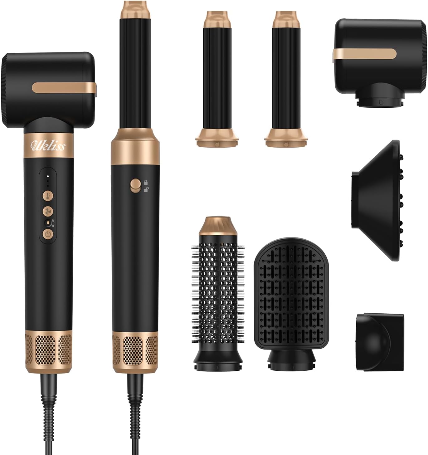 Detalle de UKLISS Airstyler 7 in 1 Haartrockner
