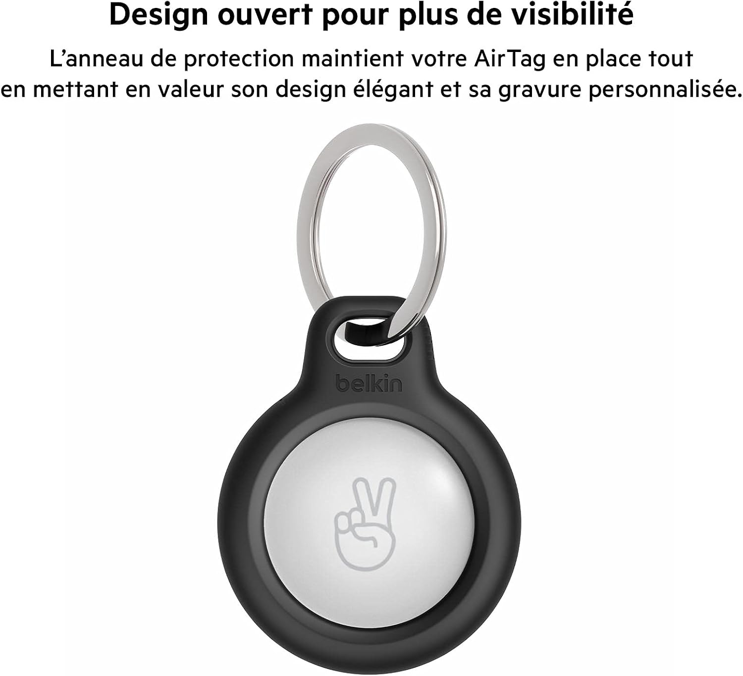 Detalle de Belkin Anneau de protection pour AirTag pack 2 🧷
