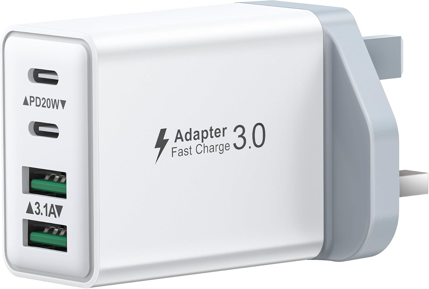 Detalle de 40W Multi USB Fast Charger 4‑Port