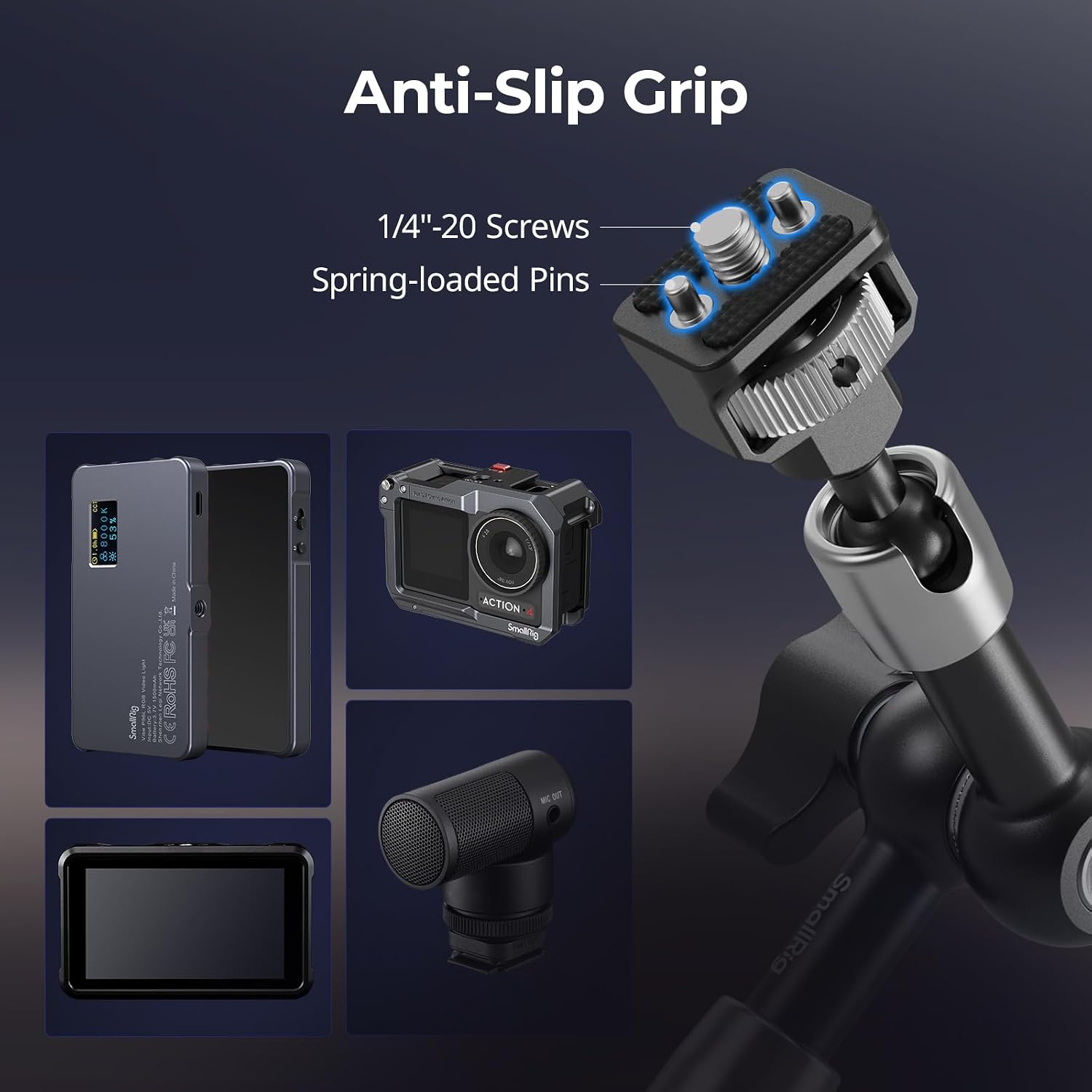 Detalle 2 de SMALLRIG 7" Magic Arm 1.5kg