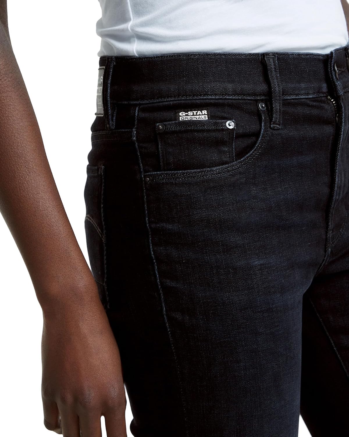 Detalle de G-STAR Damen 3301 Flare Jeans – timeless denim with a comfortable fit