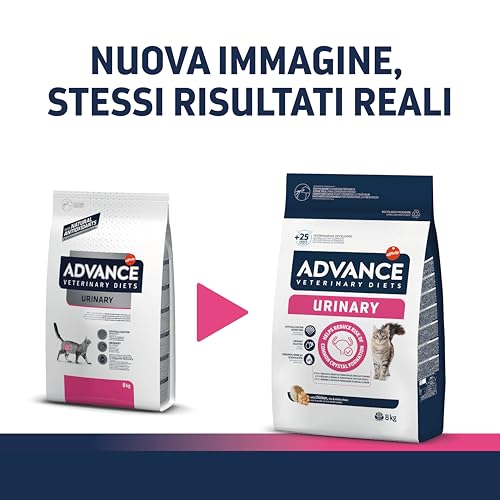 Detalle de Advance Veterinary Diets Urinary per Gatti – Cibo da 8 kg per problemi del tratto urinario