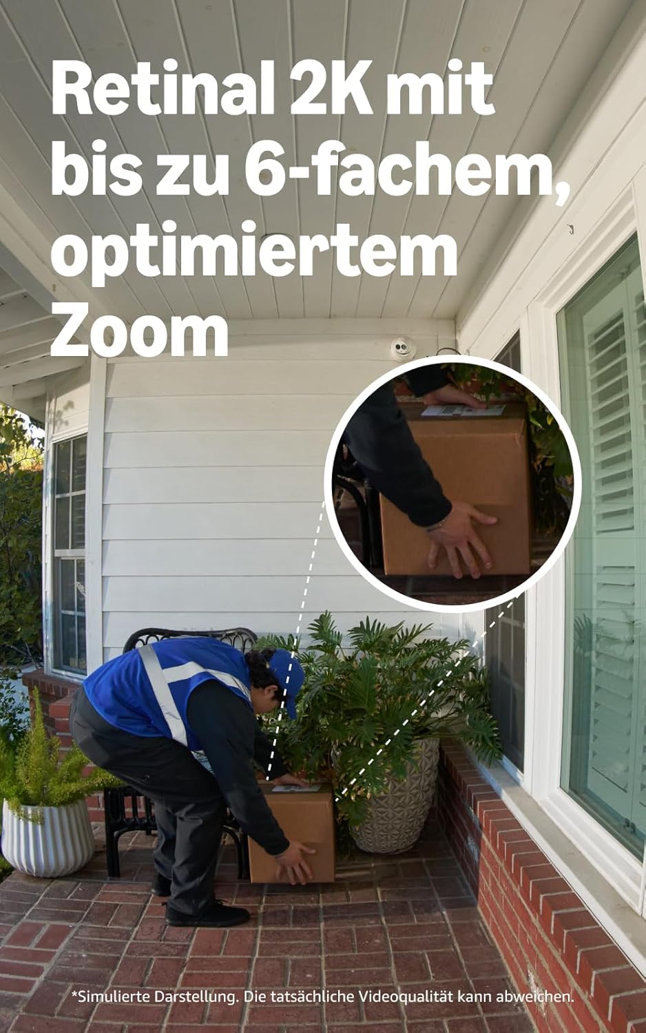 Thumbnail 2 de Ring Akku-Videotürklingel Plus (Battery Video Doorbell Plus) – neueste Gen., kabellose Kamera mit Retinal 2K, 6x Zoom