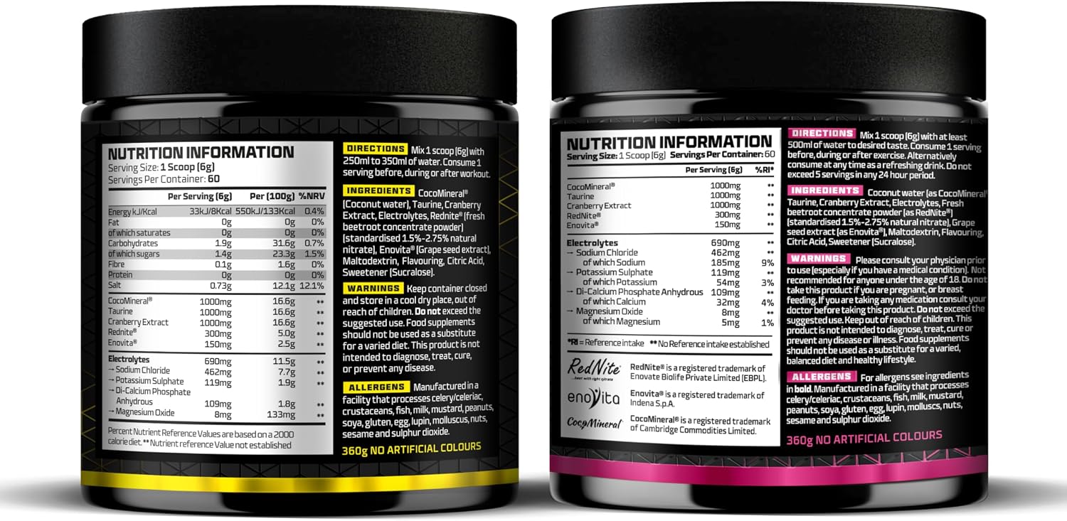 Detalle 2 de Beast Electrolytes Powder 120 Servings 🥤