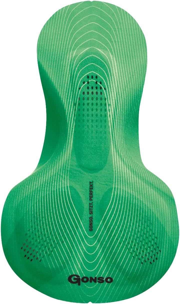 Thumbnail 3 de Gonso Sitivo U M Herren-Fahrradunterhose mit Sitivo Green Sitzpolster (für Bike-Shorts, enganliegende Passform) – Schwarz/Grün, XXL