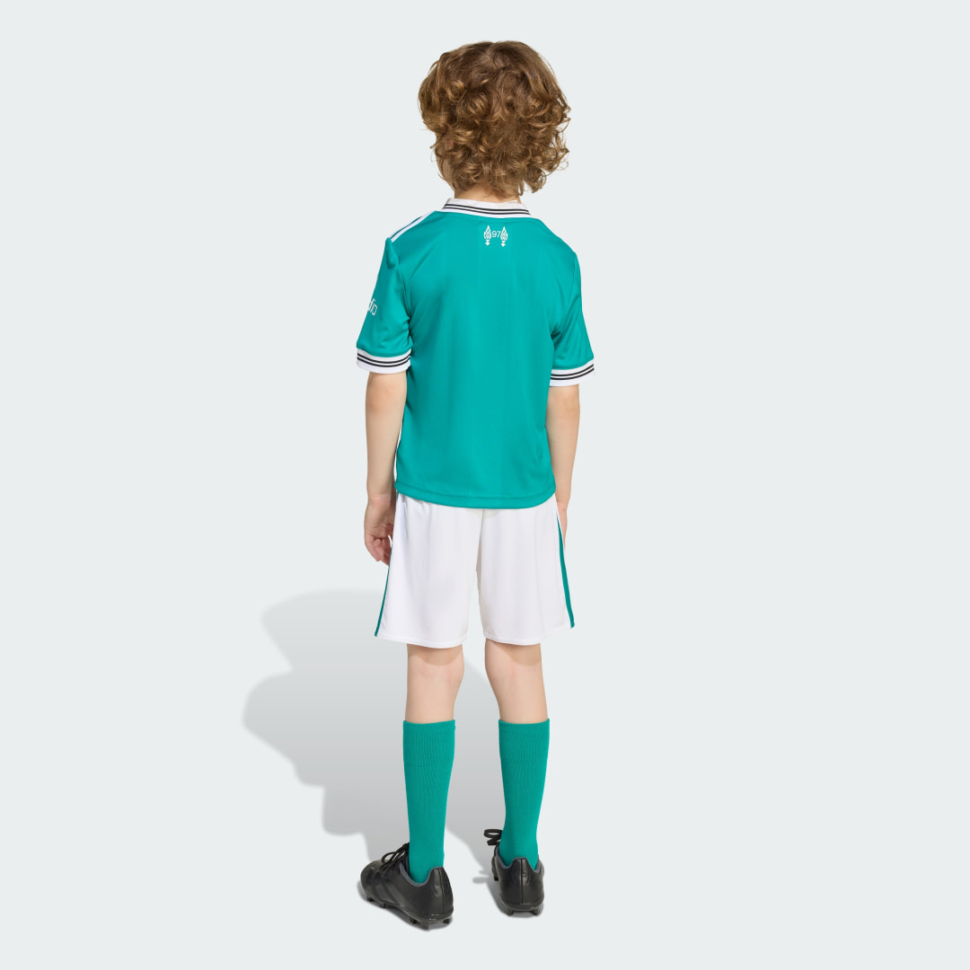 Detalle de Miniconjunto tercera equipación Liverpool FC 25/26 — Adidas
