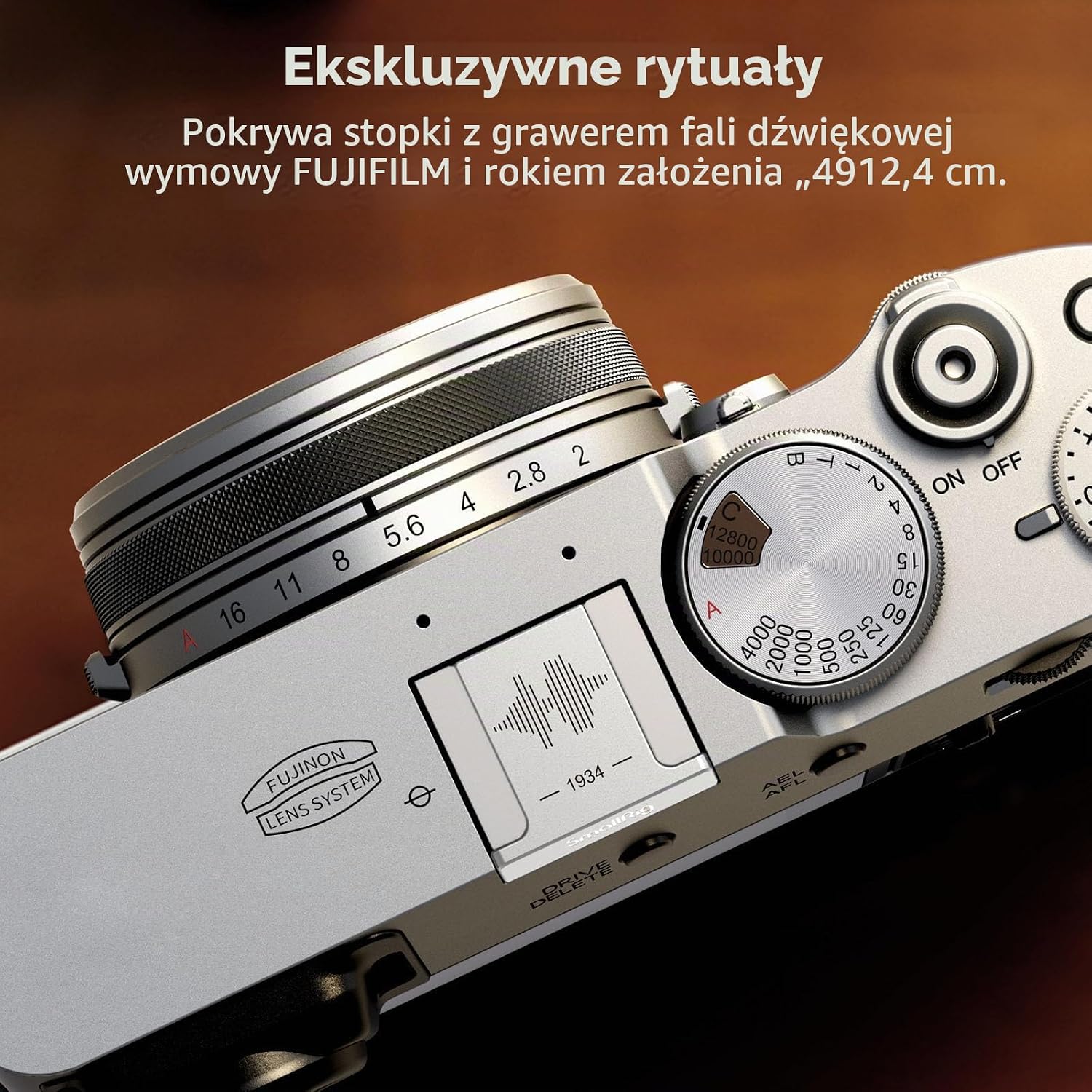 Detalle 2 de SMALLRIG 4697B – srebrna aluminiowa osłona gorącej stopki Fujifilm