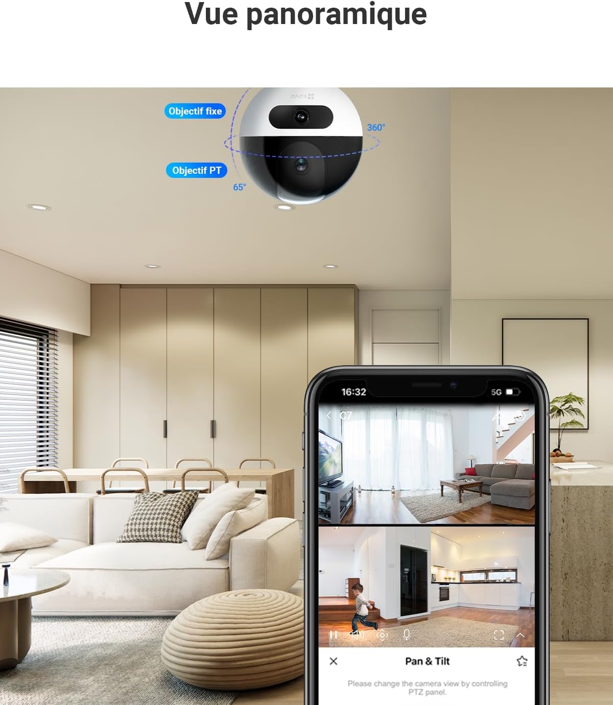 Thumbnail 2 de EZVIZ C7 4MP Caméra intérieure