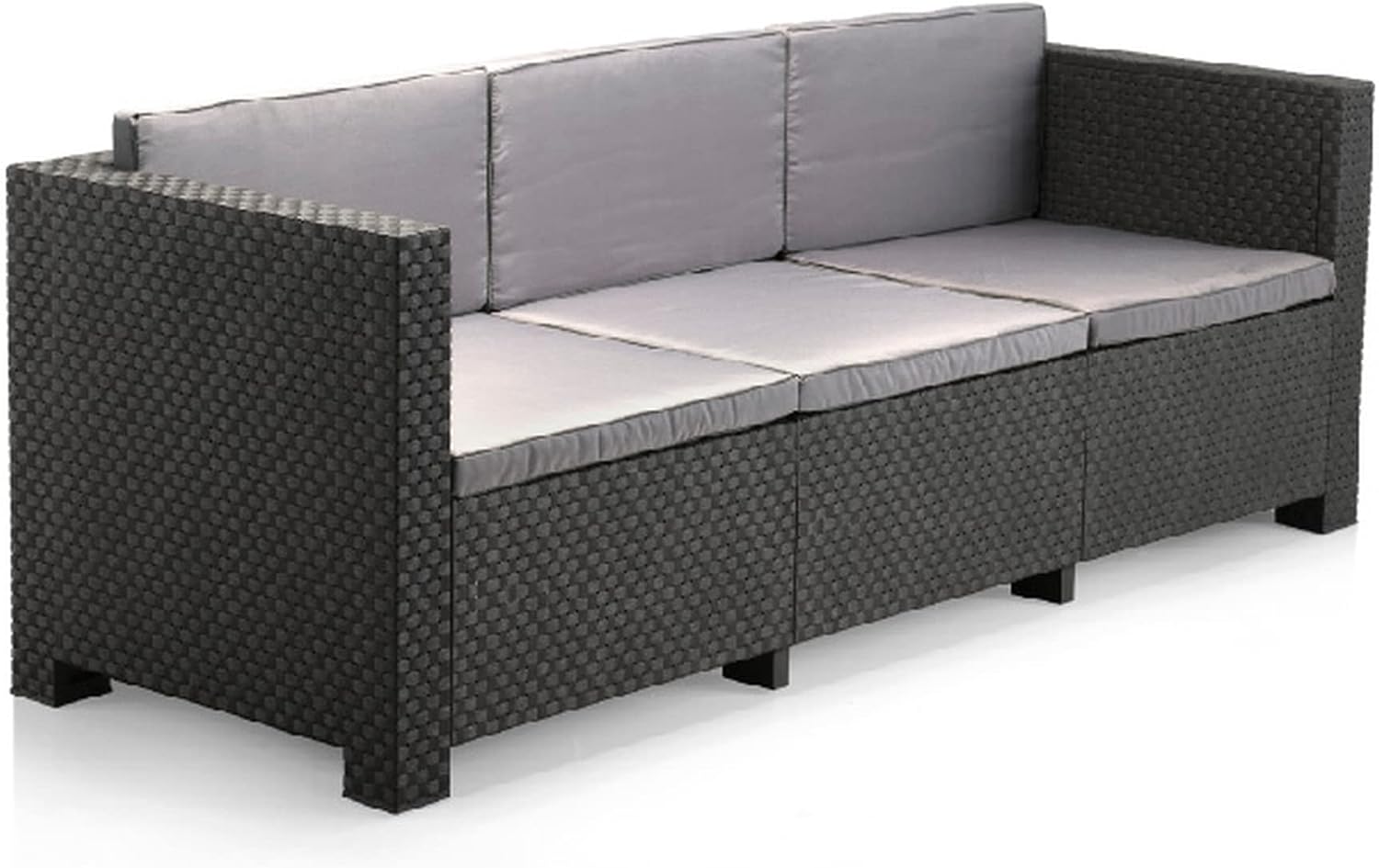 Thumbnail 3 de SP Berner - Shaf Manhattan: Set de Muebles de Exterior para 5 plazas en grafito, fabricado en España con materiales reciclados