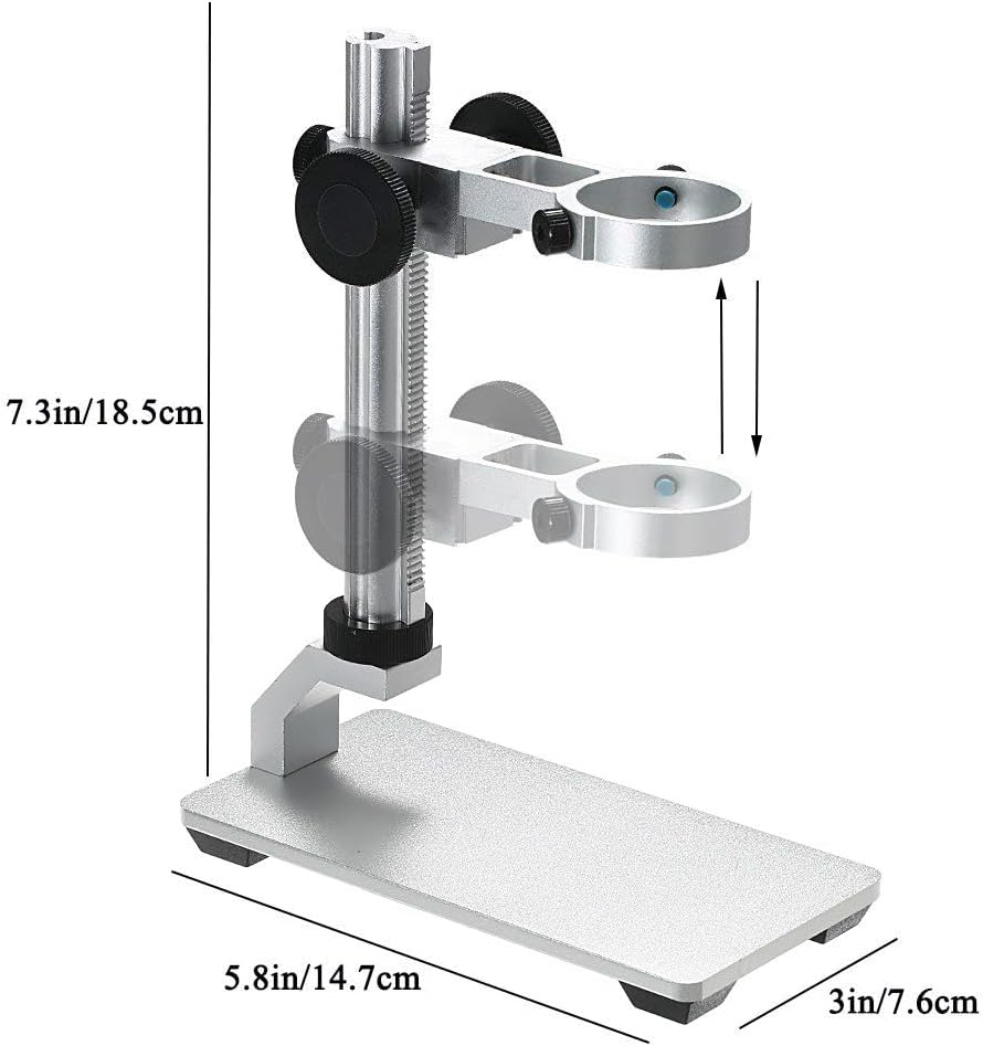 Detalle 2 de Jiusion Universal Ständer für USB‑Mikroskop 18,5 cm