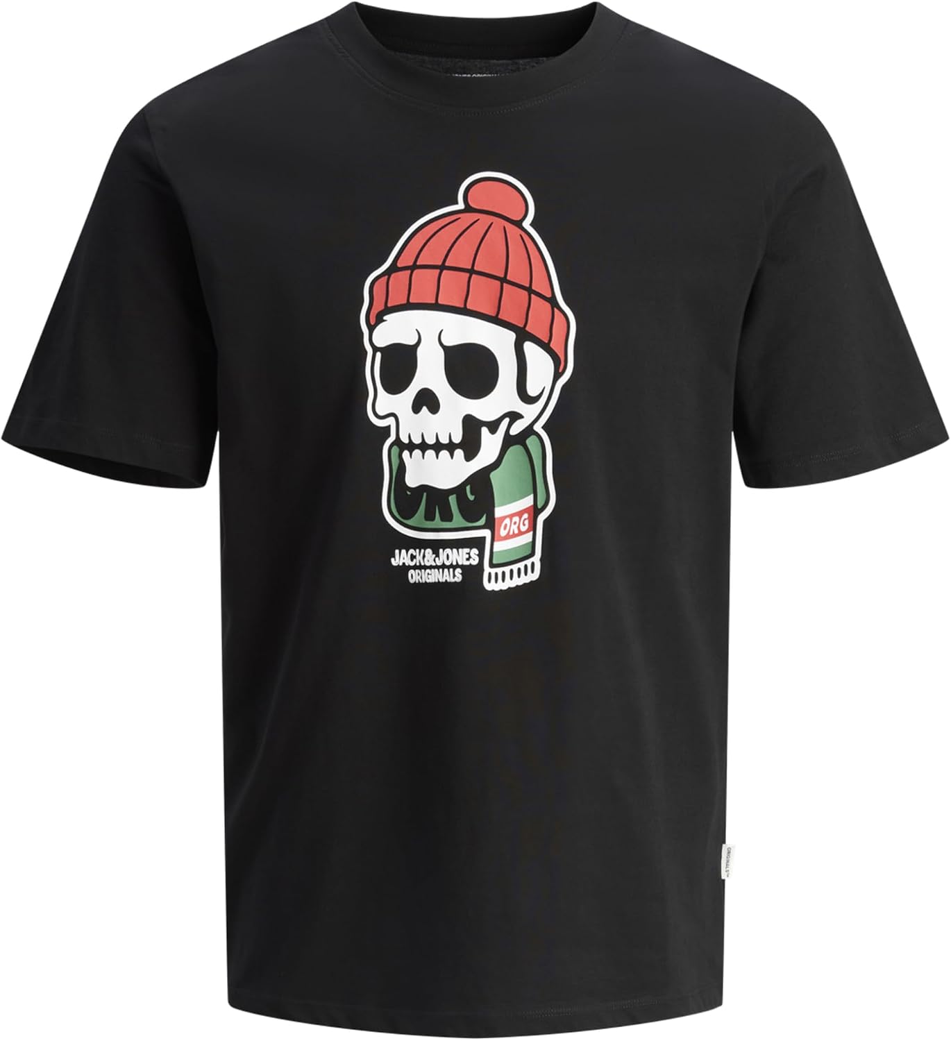 Thumbnail 4 de JACK & JONES Jorholiday Skull tee SS Cn camiseta hombre