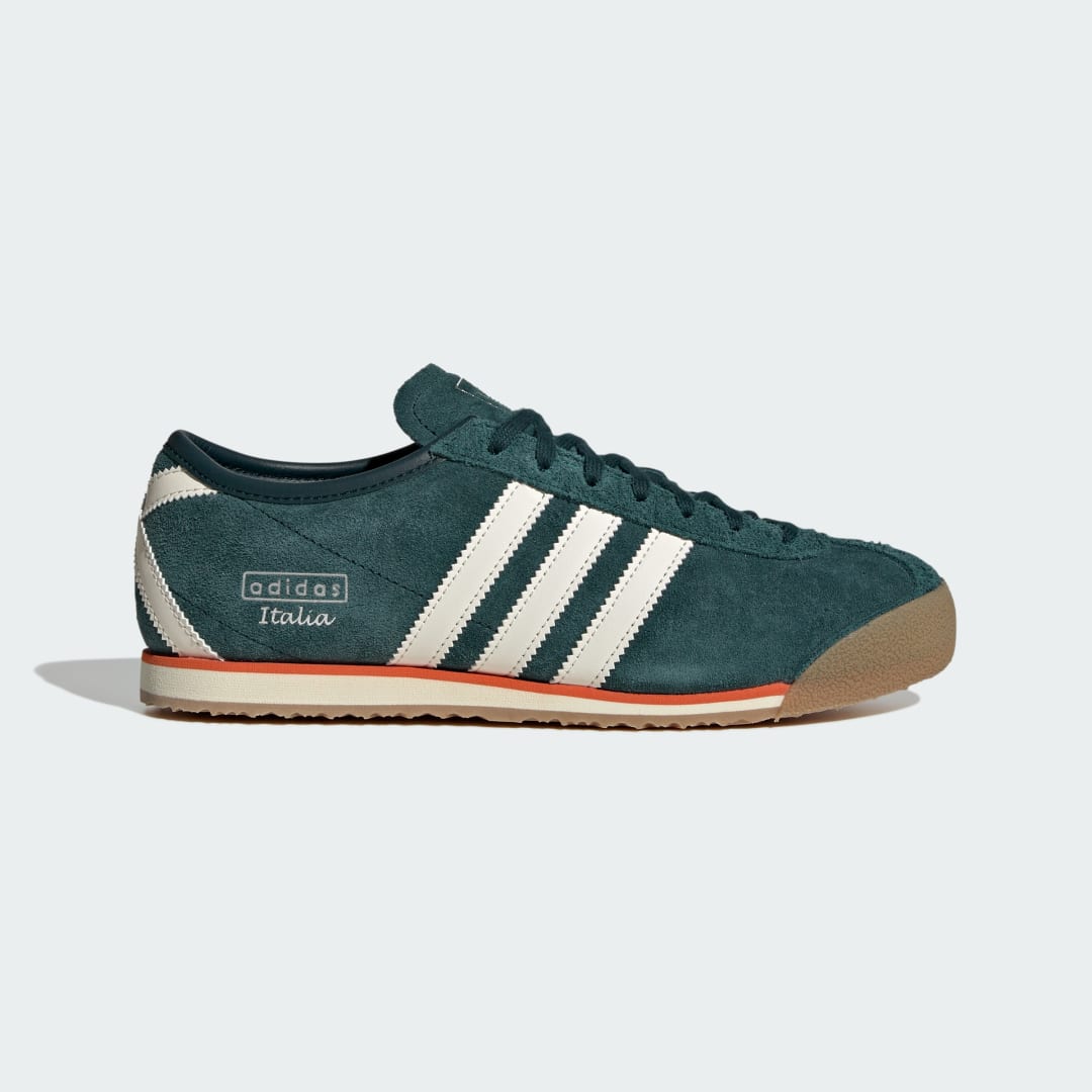 Detalle de Zapatilla Italia 70s Verde de Adidas