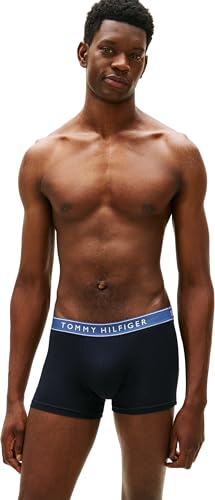 Thumbnail 6 de Tommy Hilfiger Calzoncillos bóxer Pack de 3 para hombre – Trunks de algodón elástico en XL