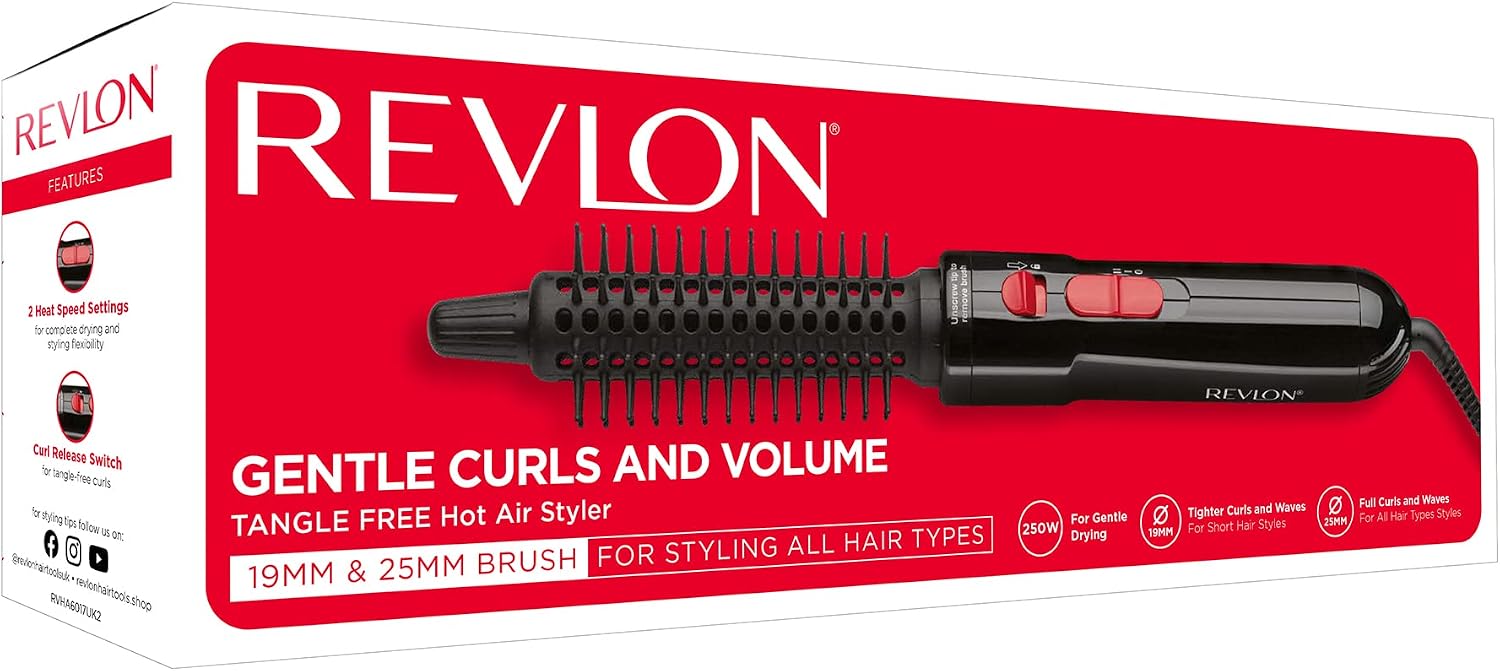 Thumbnail 4 de Revlon RVHA6017UK Tangle Free Hot Air Styler 250W
