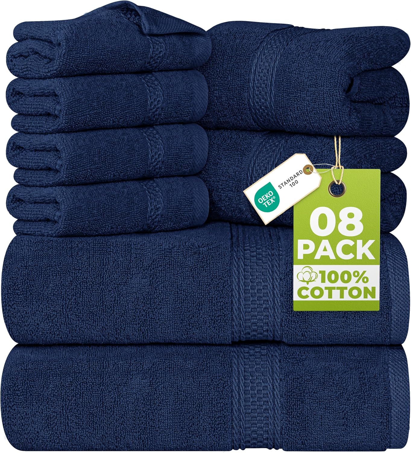 Detalle de Utopia Towels 8-teilig Handtücher Set