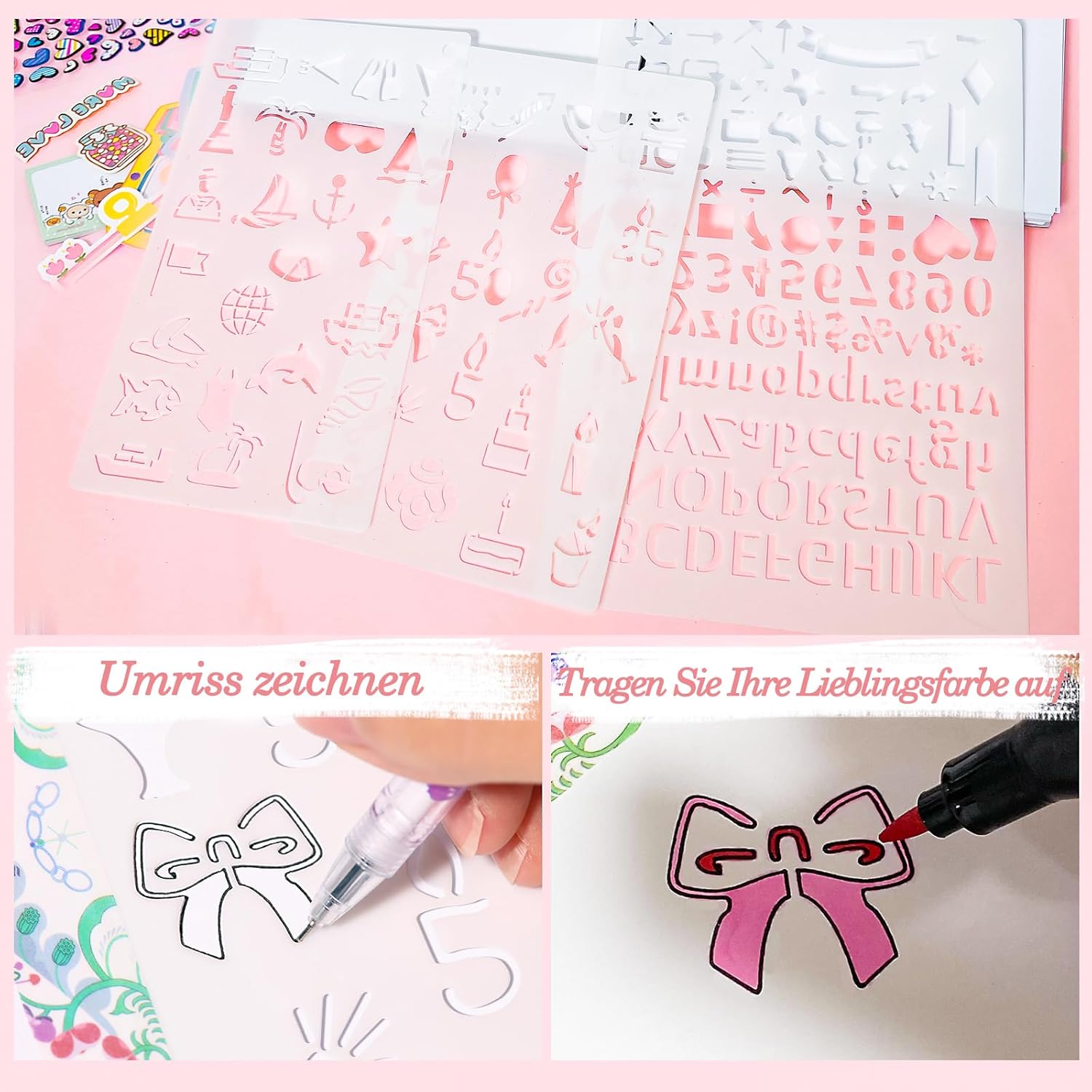 Thumbnail 5 de ADUSRIZ Tagebuch Teenager Mädchen Set