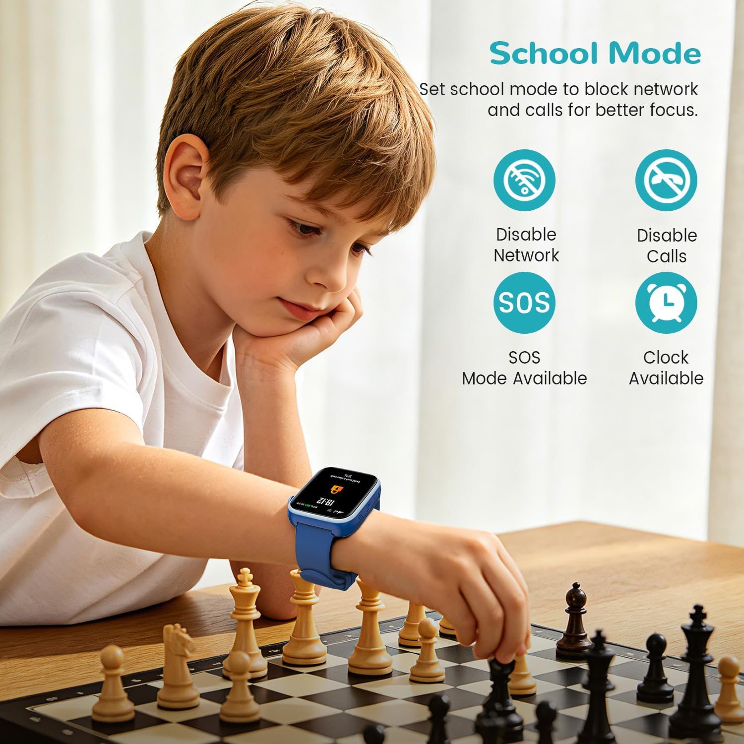 Thumbnail 3 de SWGOTA Smartwatch Bambini: Orologio 4G con GPS, SOS e modalità scuola