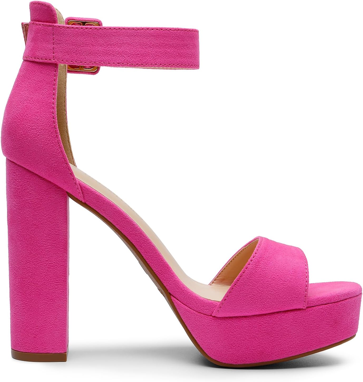 Detalle de DREAM PAIRS Women’s Platform Heel Sandals with Open Toe and Ankle Strap