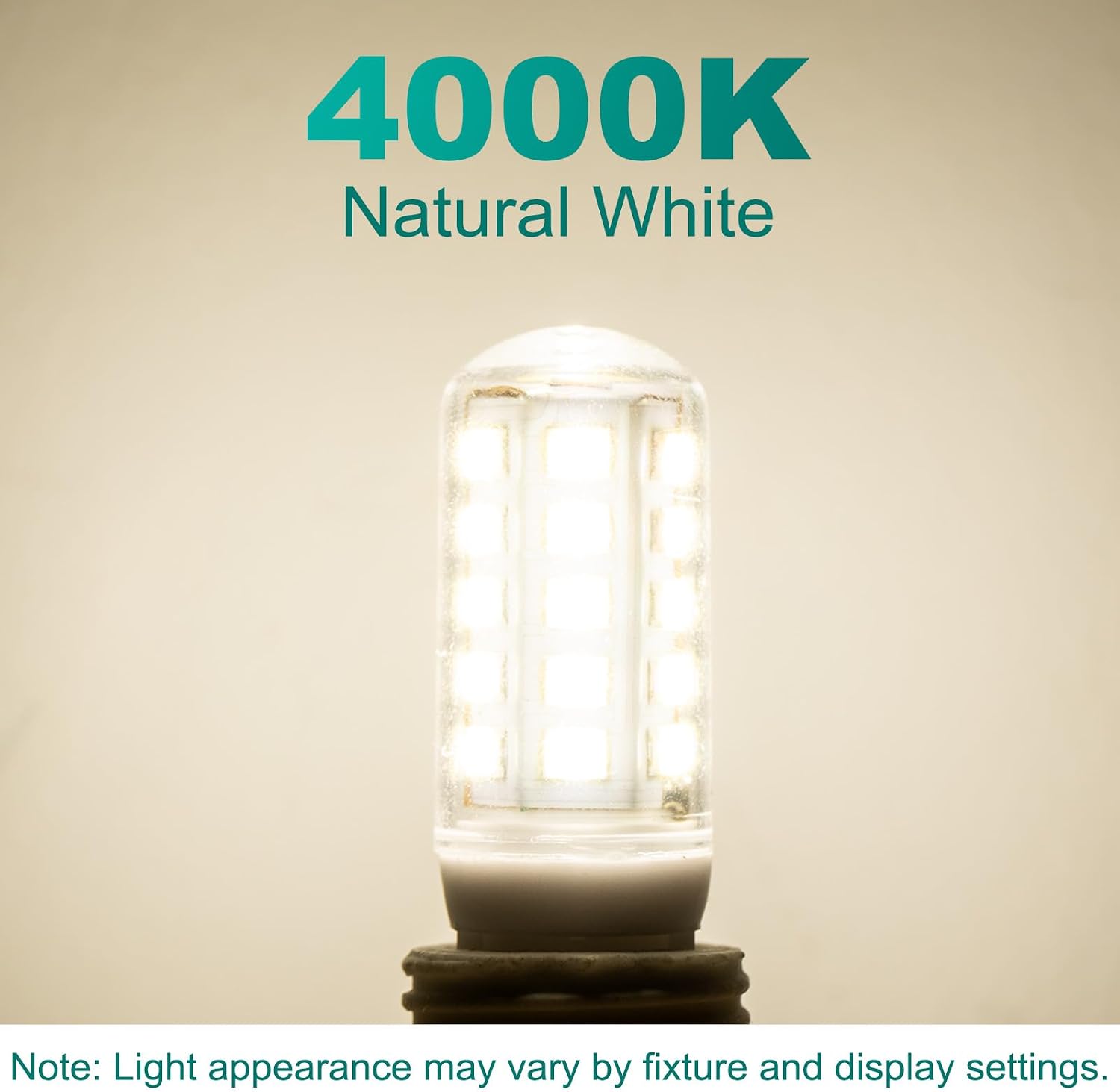 Thumbnail 1 de DiCUNO G9 LED Bulbs, 4W, 4000K Natural White, 400 Lumens, 10-Pack