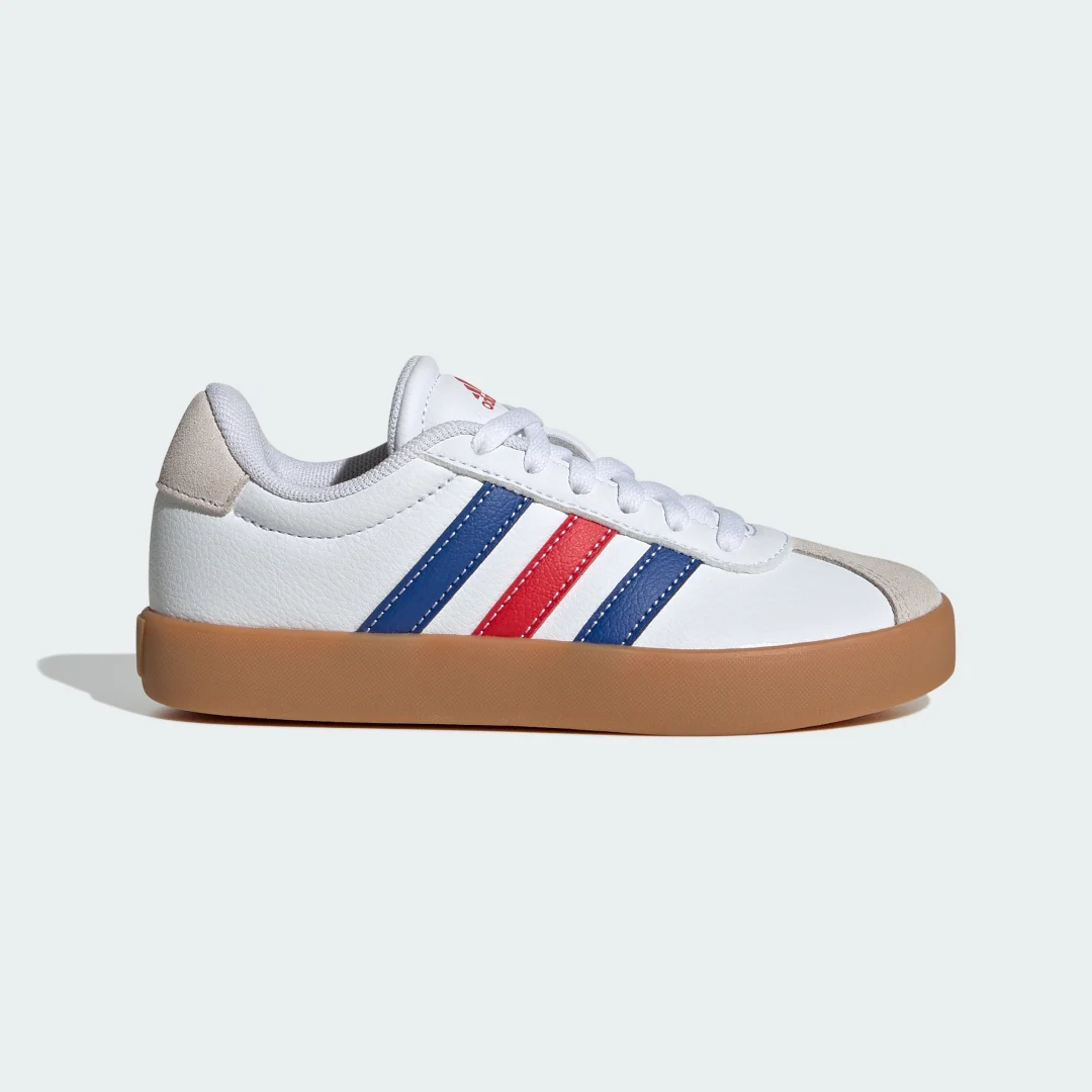 Detalle de Adidas VL Court 3.0 en blanco
