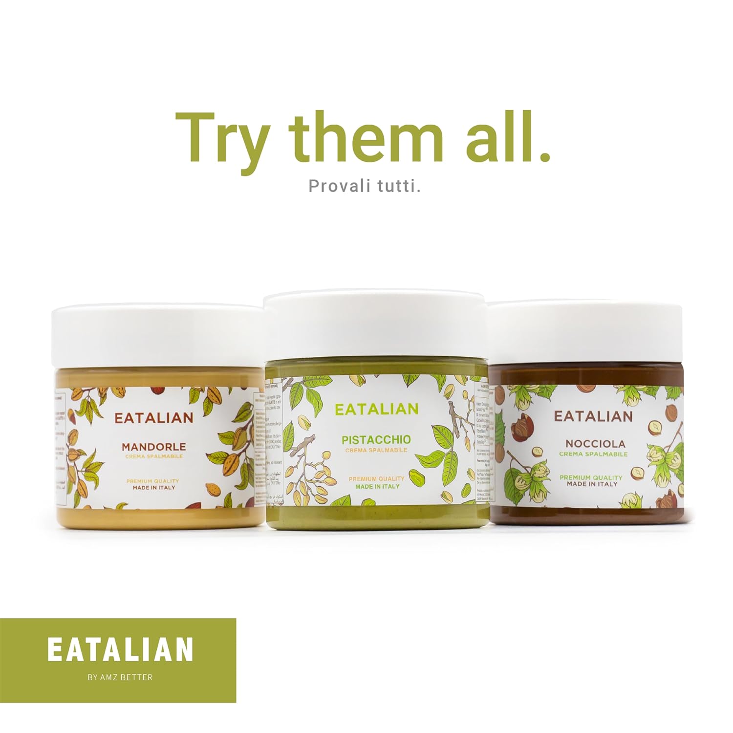 Thumbnail 6 de EATALIAN by AMZ BETTER Pistaziencreme – Cremig-frischer Pistazienaufstrich aus Italien, 500 g