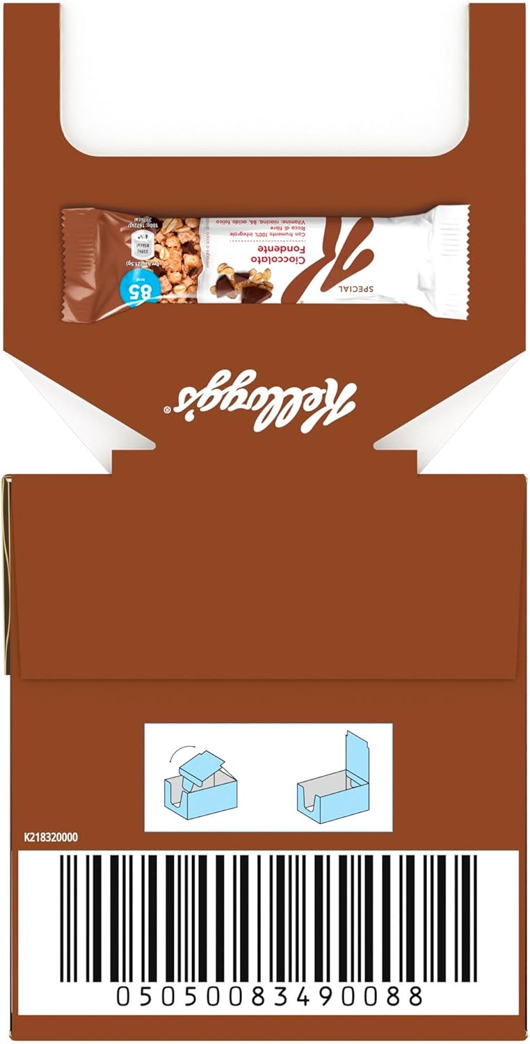 Thumbnail 1 de Kellogg's Special K Barretta Cioccolato Fondente – Croccanti Fiocchi Multicereali, 30 x 21.5 g