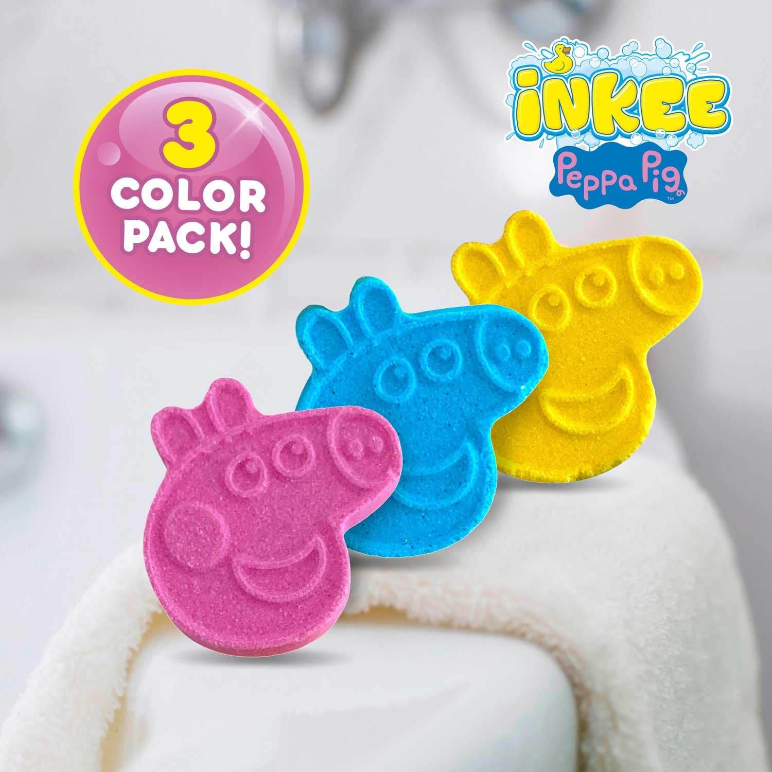 Thumbnail 5 de INKEE 10 Mini Packs Peppa Pig bombas
