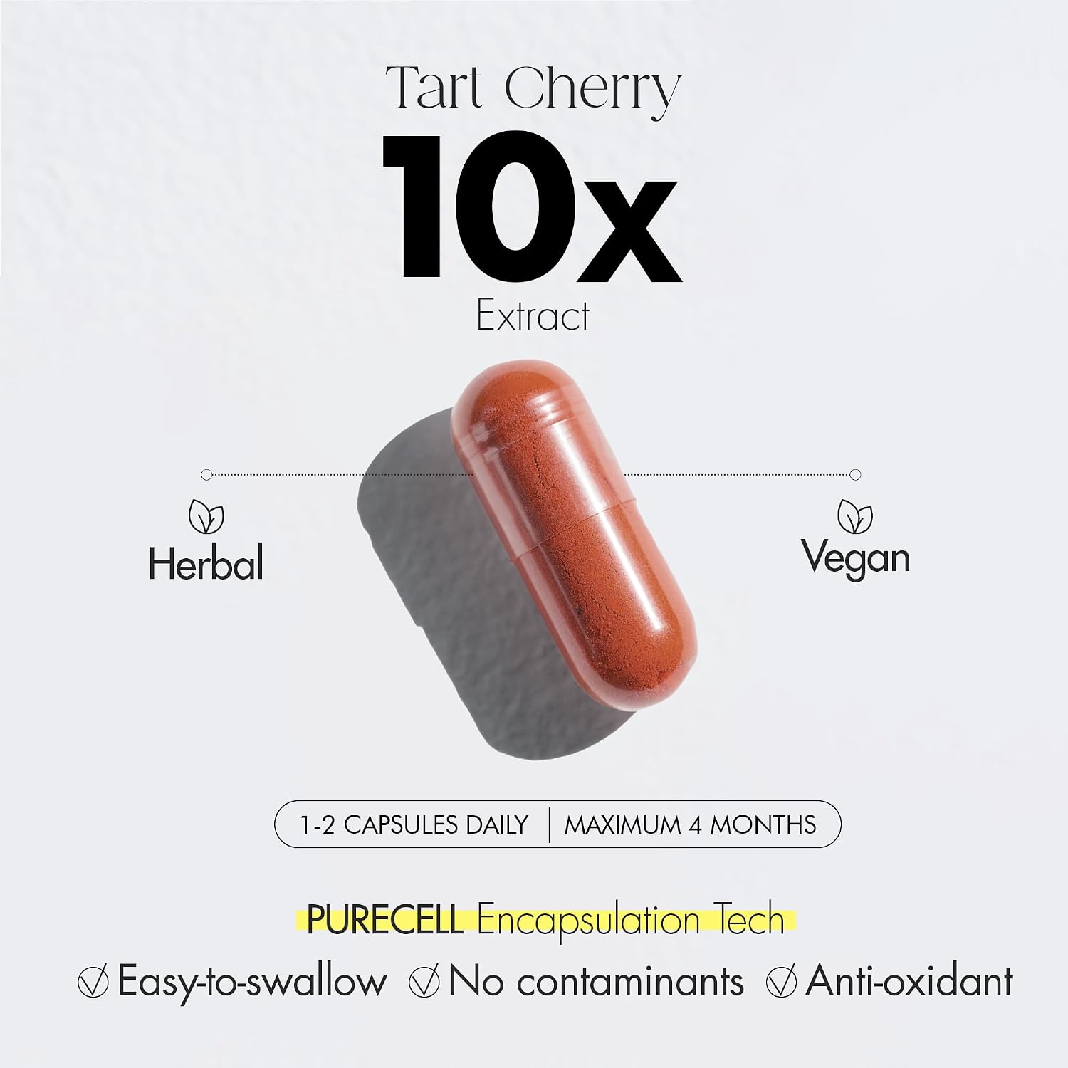 Detalle de Inno Nutrition Organic Tart Cherry 10:1 Extract, 120 Capsules