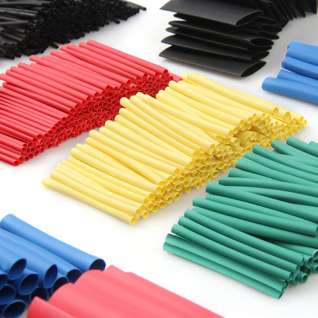 Thumbnail 3 de Preciva 1200 Gaines thermorétractables – 12 tailles, 5 couleurs pour câbles et connexions